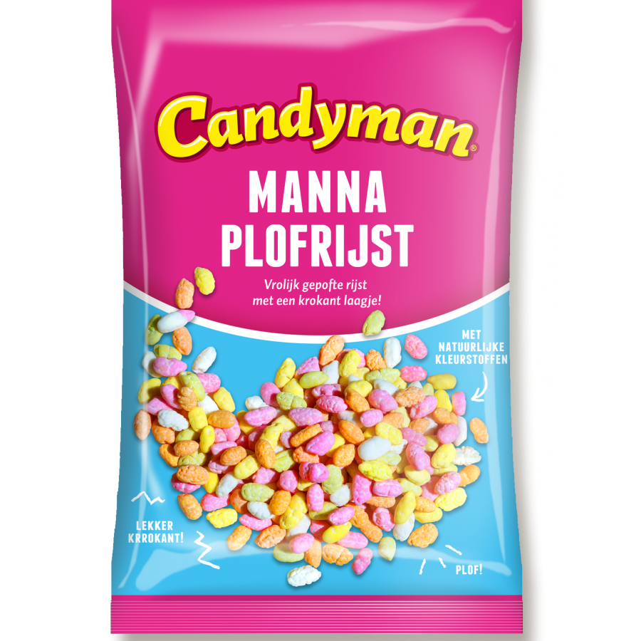 Candyman manna Plofrijst